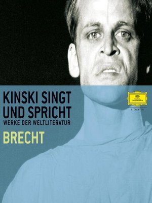 cover image of Kinski singt und spricht Brecht
